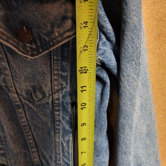 Rare VTG LEVI STRAUSS Red Tab 70505-0216 Denim Jean Jacket 80s 90s Rodeo SZ 36R - Picture 7 of 7